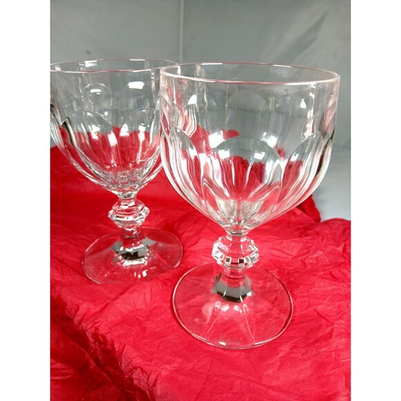 Set of Two (2) Villeroy and Boch Bernadotte Crystal Water Glasses - Picture 6 of 6